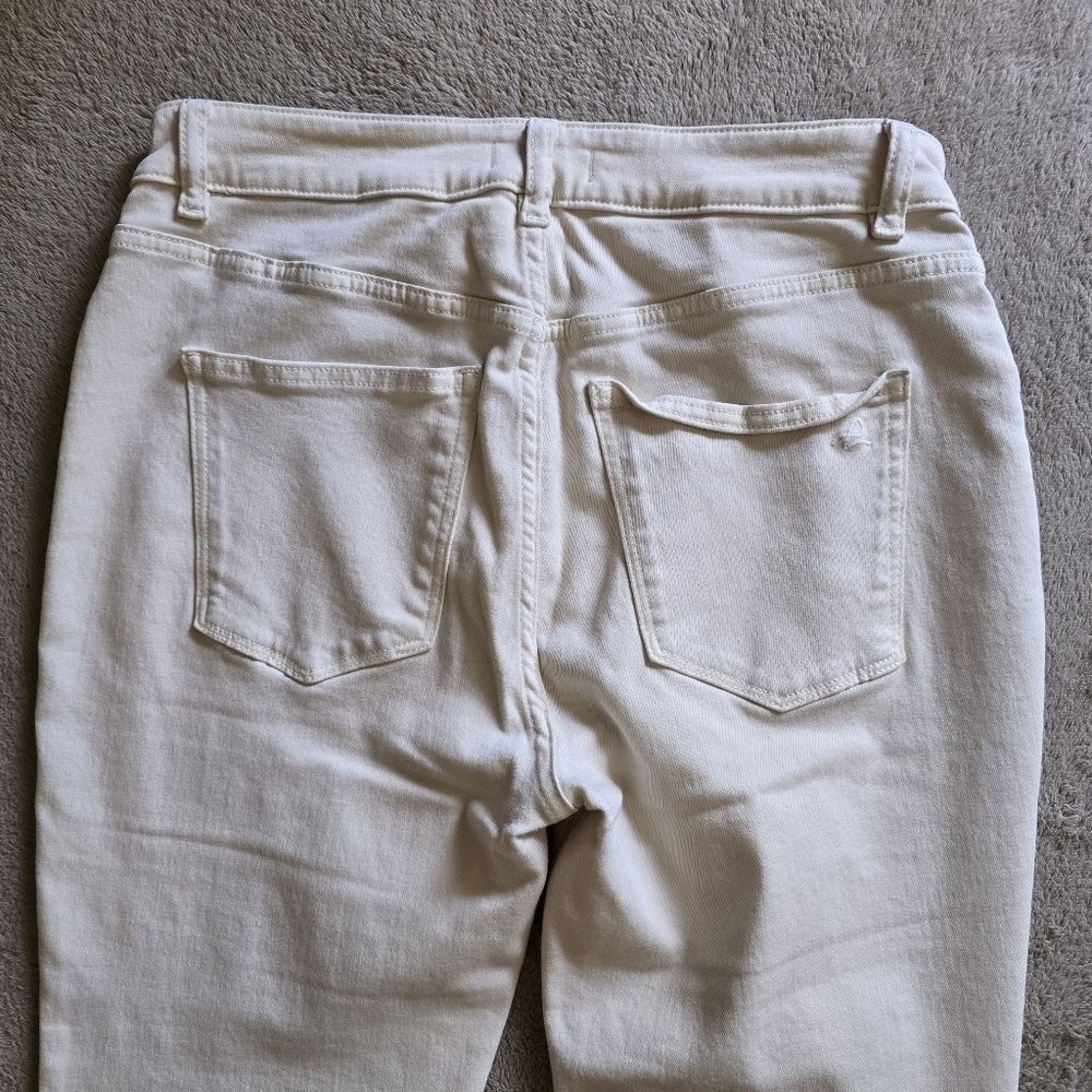 DL1961 Nina High Rise Instasculpt Skinny Ivory size 30 - Picture 8 of 15